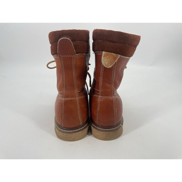 Vintage Dunham Work Boots Korea 6016 Leather Men’s Construction Workman 8.5 EE - Picture 4 of 16